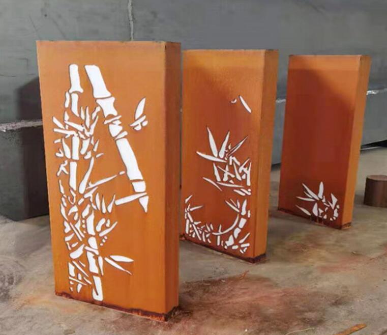 兰州锈钢板灯箱